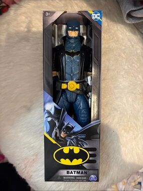 DC Batman Figure - Blue, Black & Yellow Accents